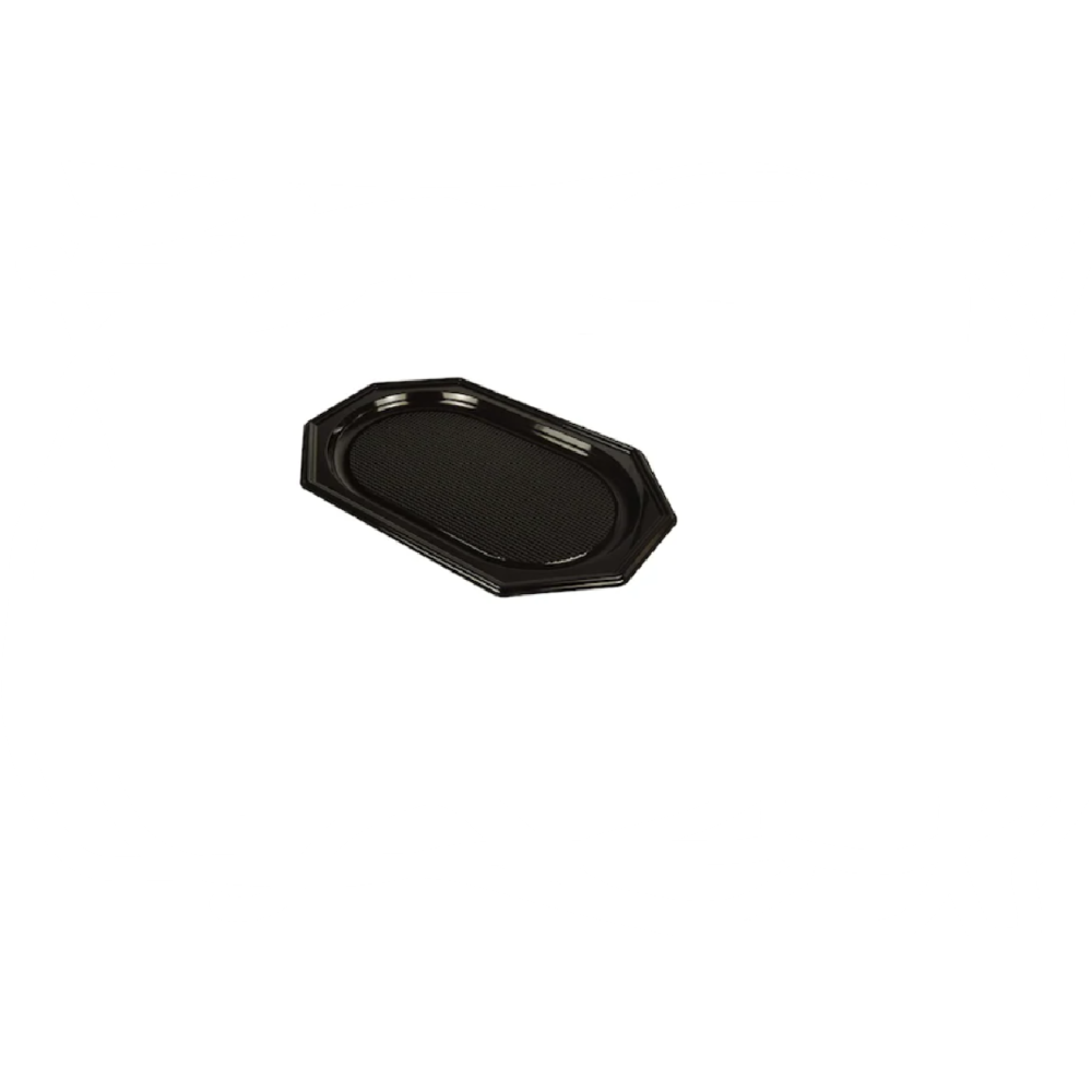 Platou oval negru 450*350mm, 10/set