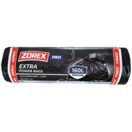 Saci menajeri Zorex Pro, 160L, negru, 10 buc/rola Saci menajeri Zorex Pro, 160L, negru, 10 buc/rola