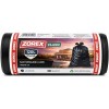 Saci menajeri Zorex Basic, 120L, negru, 10 buc/rola