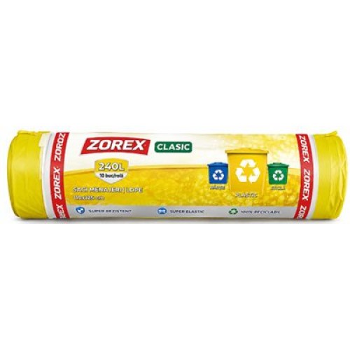 Saci menajeri galbeni 240L Saci menajeri galbeni 240L