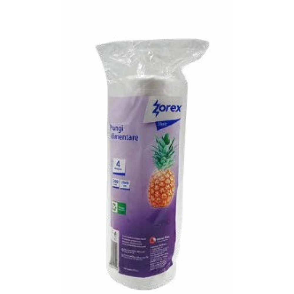 ZOREX Clasic Pungi alimentare 4Kg 200/rola