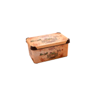 Cutie depozitare decor cu capac, 10 litri