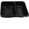 Tăvițe negre bicompartimentate cod TN2TT