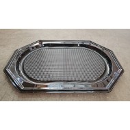 Platou oval negru 450*350mm, 10/set