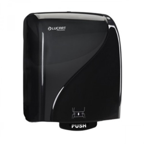 LUCART Dispenser negru prosop hârtie autocut 892306