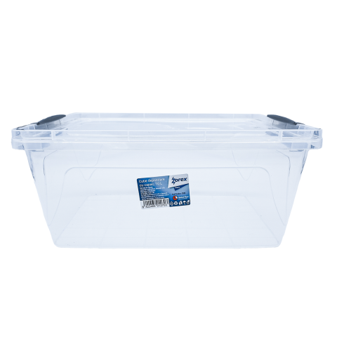 Cutie depozitare Zorex cu manere si capac 10 L Cutie depozitare Zorex cu manere si capac 10 L
