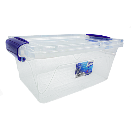 Cutie depozitare Zorex cu manere si capac 5.5 L Cutie depozitare Zorex cu manere si capac 5.5 L