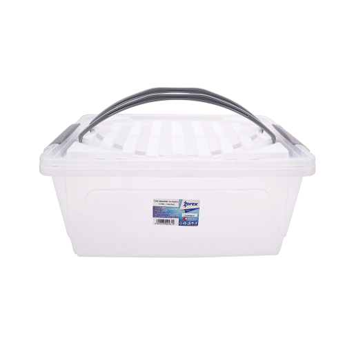 Cutie depozitare Zorex, cu manere, 10 litri Cutie depozitare Zorex, cu manere, 10 litri