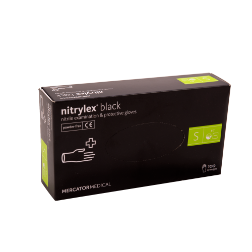 Manusi nitril negre marimea S Manusi nitril negre marimea S