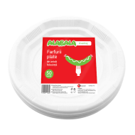 Farfurii plate Alabala Avantaj albe 50 bucati/set Farfurii plate Alabala Avantaj albe 50 bucati/set