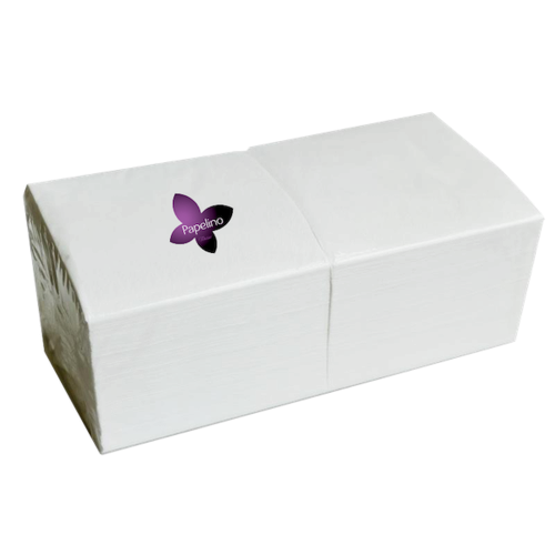 Servetele de masa albe 2 straturi 33 x 33 cm 250 bucati Servetele de masa albe 2 straturi 33 x 33 cm 250 bucati