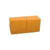 Servete de masa galbene 2 straturi 33x33 cm 250 bucati