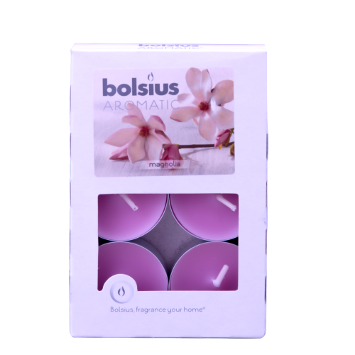 Lumanari pastile magnolie 6/set