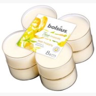 Lumanare parfumata tip pastila, Bolsius, mango si bergamota, 8 buc/set