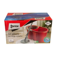 Galeata cu mop rotativ diverse culori Galeata cu mop rotativ diverse culori