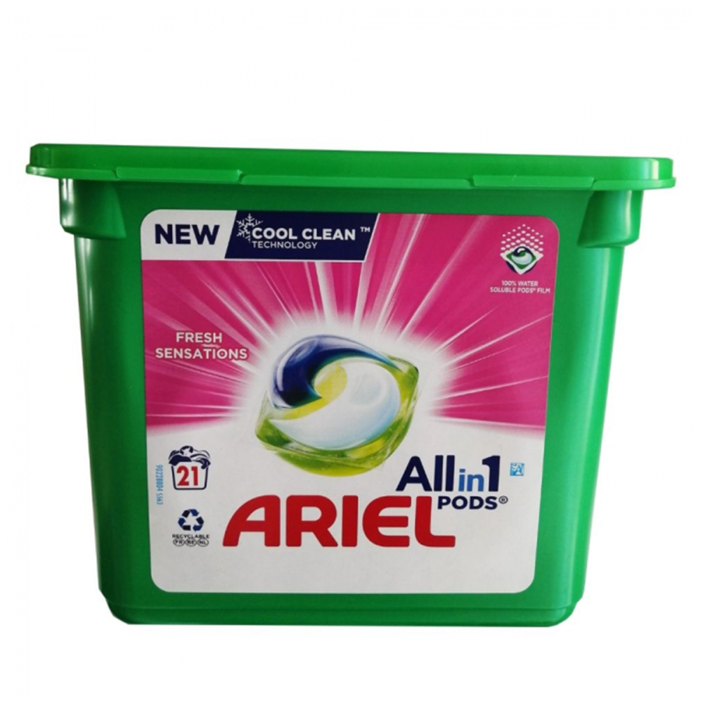 Detergent Ariel Pink Fresh Sensations 21 capsule