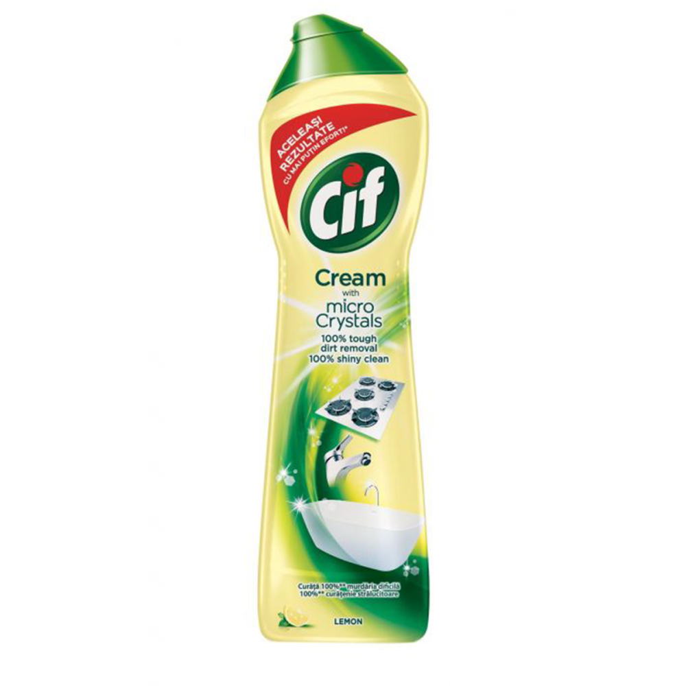 Crema de curatat CIF Lemon 500ml