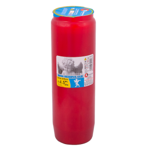 Rezerva candela rosie RR006  candela ulei  timp ardere: ≃ 4.5 zile/bucata